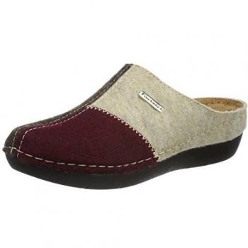 FischerDamen-Pantoffel - pantuflas sin forro Mujer
, color Rojo, talla 41