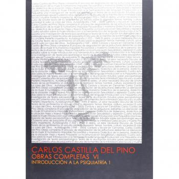 Obras completas de Carlos Castilla del Pino: Introducción a la psiquiatría 1: 6