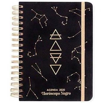 Agenda anual 2020 horoscopo negro 19 tantanfan