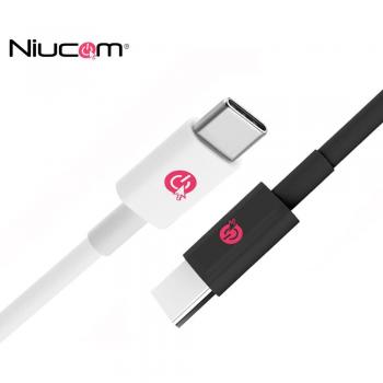 Cable Niucom USB Tipo C a USB Tipo C de carga rápida PD 4.0 para smartphone, tablet y portátil