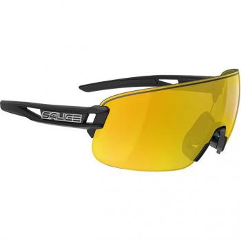 Salice 021 RWX NERO/RW GIALLO Men's Sunglasses Black Size Standard