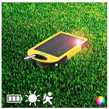 Power Bank Solar 4000 mAh Negro BB Gadget