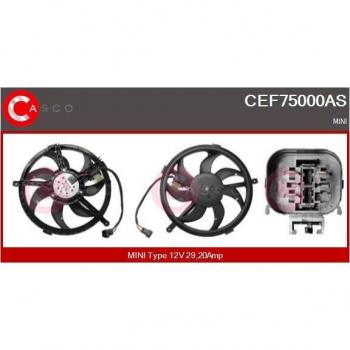 Motor eléctrico ventilador de radiador CASCO CEF75000AS