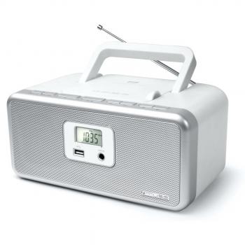 Muse M-29 RD - Radio CD/MP3 con USB, color blanco