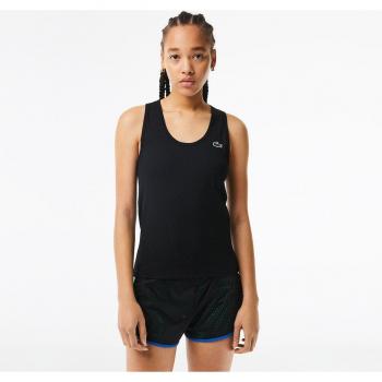 Lacoste Camiseta de Tirantes Mujer - Negro