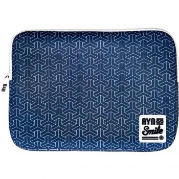Funda Smile Kimono Azul Marino Kumikikkou para portátiles hasta 14'