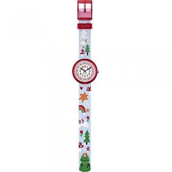Flik Flak Reloj Analógico para Niñas de Cuarzo con Correa en plástico FBNP142