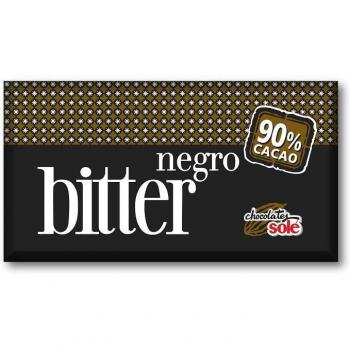 Chocolates Solé Chocolate Negro 90% Sin Gluten 100g