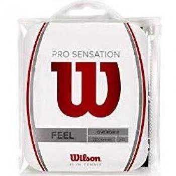Wilson Pro Overgrip Sensation 12-Pack - Premium Tennis Grip Tape