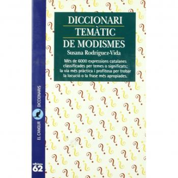Diccionari temàtic de modismes