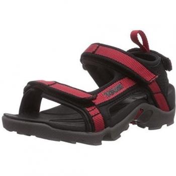 Teva Tanza C's - Sandalias deportivas de material sintético para niño, colorNegro
