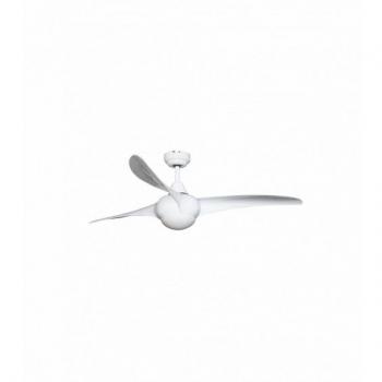 Ventilador de Techo Capri Blanco LED con Control Remoto y Eficiencia Turbo