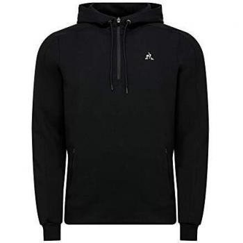 Le Coq Sportif Tech Hoody 1/2 Zip N°1 Sudadera, Hombre, Black, L