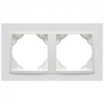 Marco Animato 2 elementos Efapel 90920 TBB Blanco/Blanco serie Logus 90