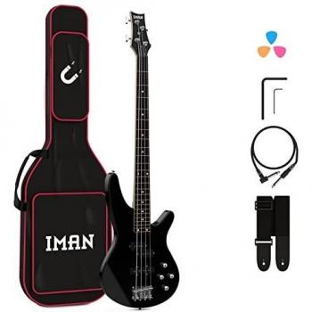 Iman Legend IB-20 Black Bajo Eléctrico