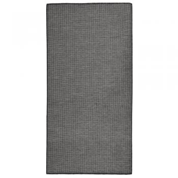 Alfombra de exterior de tejido plano 100x200 cm color gris, azul, turquesa y más - Alfombra de área para sala de estar, dormitorio, habitación y salón