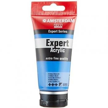 Pintura Acrílica Expert 75 ml Azul Cobalto 511 Amsterdam