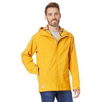 Chaqueta con capucha Fjällräven HC Hydratic Trail, color amarillo, tamaño XL, modelo 86984-161