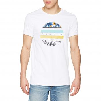 Hurley - Camiseta para hombre, Blanco, M, High Bars Prm Tee Ss