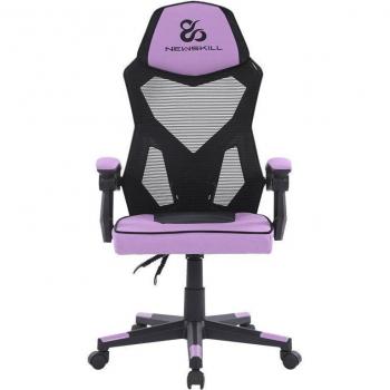 Newskill Eros Silla Gaming Ergonómica de Malla Color Púrpura y Blanco Modelo NS-EROS-PURPLEBL