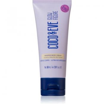 Coco & Eve Glow Figure Whipped Body Cream 60 ml - Nourishing body cream with aroma Lychee & Dragon Fruit
