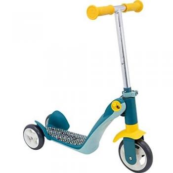 Smoby - Correpasillos/patinete reversible 2 en 1, fácil transformación, desde los 18 meses