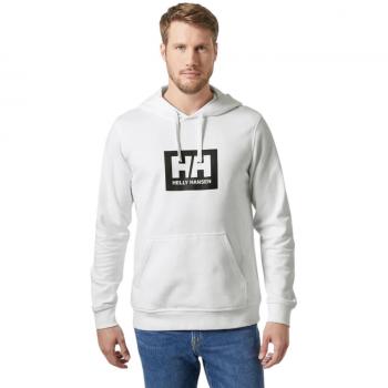 Helly Hansen Men's HH Box Classic Cotton Hoodie White XL
