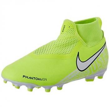 Nike Unisex Kids Jr. Phantom Vision Academy Dynamic Fit Mg Football Boots, Green