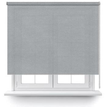 Estor Enrollable Screen Basic 5% Gris 100x200cm - Persiana Personalizable de Fácil Instalación y Máxima Calidad para Ventanas