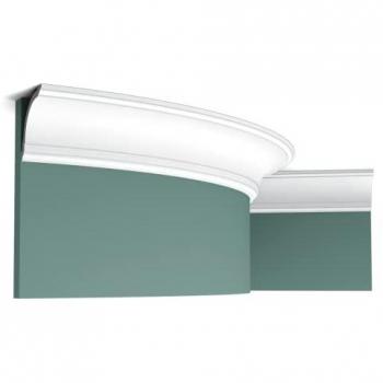 Cornisa Flexible Orac Decor CX199F 200x8x8 cm Diseño Clásico Blanco 2 m