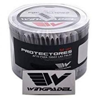 WINGPADEL Tambor 50 Protectores Transparentes