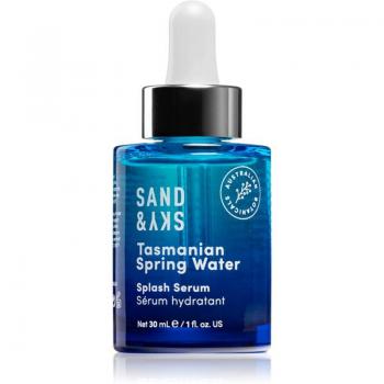 Sand & Sky Tasmanian Spring Water Splash Serum Intensely Hydrating Serum for the Face 30 ml