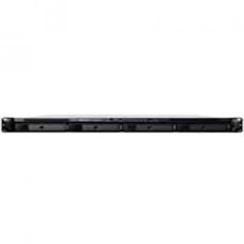 Synology RackStation RS822RP+ 4-Bay 1U Rackmount NAS AMD Ryzen V1500B Quad-Core 2.2 GHz Processor 2GB DDR4 RAM Expandable up to 32GB Dual Redundant Power