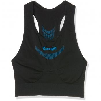 Kempa Attitude Pro Camiseta de Entrenamiento, Mujer, Negro Azul, M/L