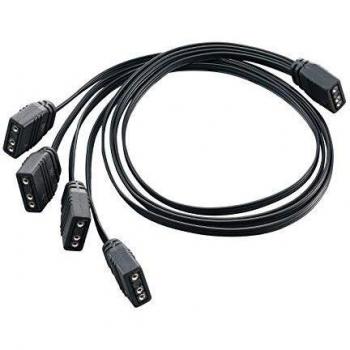 SilverStone Technology CPL03, Ultra-thin and ultra-flexible 1-to-4 ARGB splitter cable, SST-CPL03