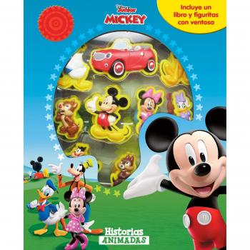 Mickey. Historias animadas: Incluye un libro y figuritas con ventosa - Disney