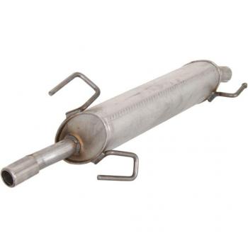 Silenciador trasero 4MAX con referencia 0219-01-17017 y 0219-01-17017P, diseñado para mejorar el rendimiento del escape, fabricado en acero inoxidable de alta calidad, resistente a la corros