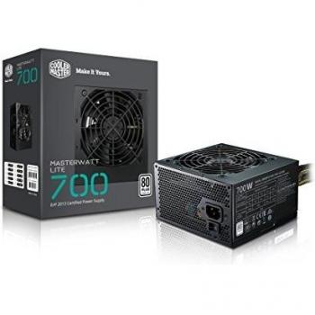 Cooler Master MasterWatt Lite Unidad de Fuente de alimentación 700 W 20+4 Pin ATX ATX Negro