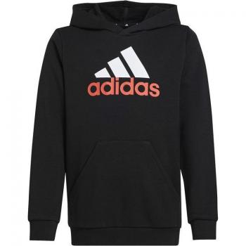 Sudadera Infantil Adidas Essentials Two-Colored Big Logo de Algodón Negra