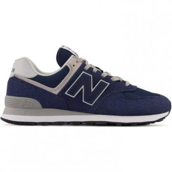 Zapatillas New Balance 574 v2 Evergreen azul marino gris cómodas para hombre - Talla 39.5