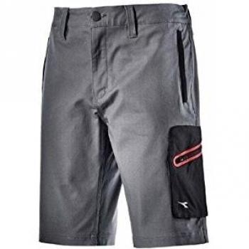 Bermuda de Trabajo Diadora Stretch Gris Talla S