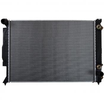 Radiador de refrigeración del motor NRF 53444 EASY FIT para AUDI A6 C5 Berline y Avant, Aluminio con aletas soldadas