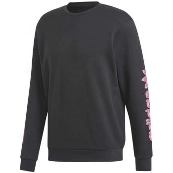 adidas Graphic Crew Sudadera, Niñas, Negro, M