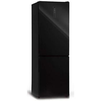 FRIGORIFICO COMBI CRYSTAL GLASS FGC-218 NEGRO INVERTER INFINITON NO FROST