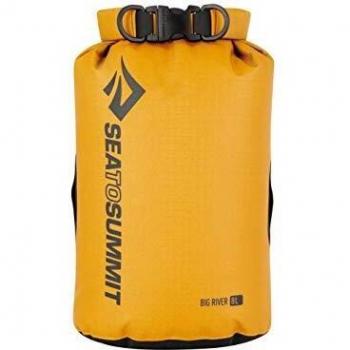 SEA TO SUMMIT Big River Dry Bag-8 litros Saco Montañismo, Alpinismo y Trekking, Adultos Unisex, Amarillo