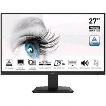 MSI Pro MP273QV 27 LED WQHD FreeSync Monitor