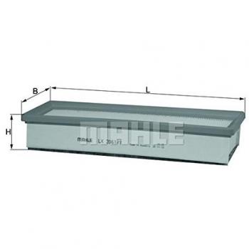 Mahle Siervo LX 2061/1 Filtro de aire