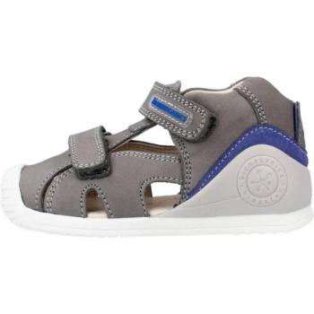 Sandalias Niño Biomecanics Modelo 212137 B-Dark Grey Nobuck
