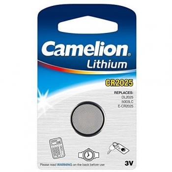 Camelion 13001025 - Pila de botón de litio, 3 V