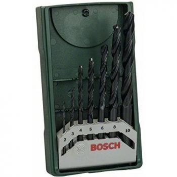 Bosch Mini X-Line - Paquete de 7 brocas para metal